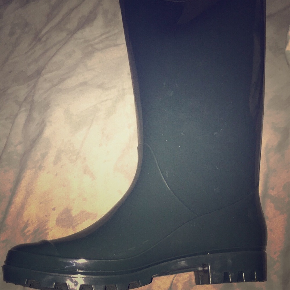 Army Green Rain Boots